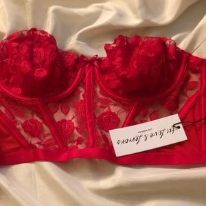 For Love & Lemons Bustier Top - NWT